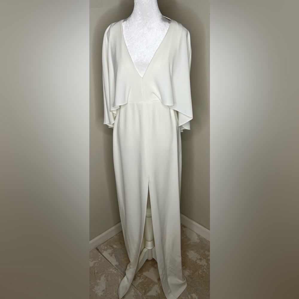 Halston Cream Dress